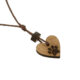 Wooden necklace PAW