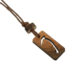 Wooden necklace ICE AXE