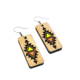 Wooden earrings INDIAN SUMMER 3